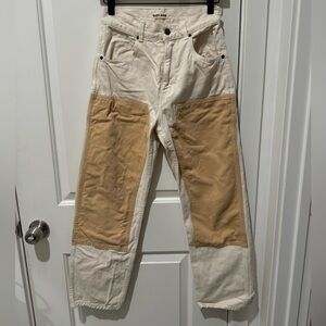 Rudy Jude color block utility jeans size 1